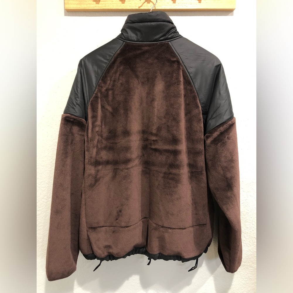 The North Face Versa Velour Jacket Coal Brown Size M - Picture 2 of 9